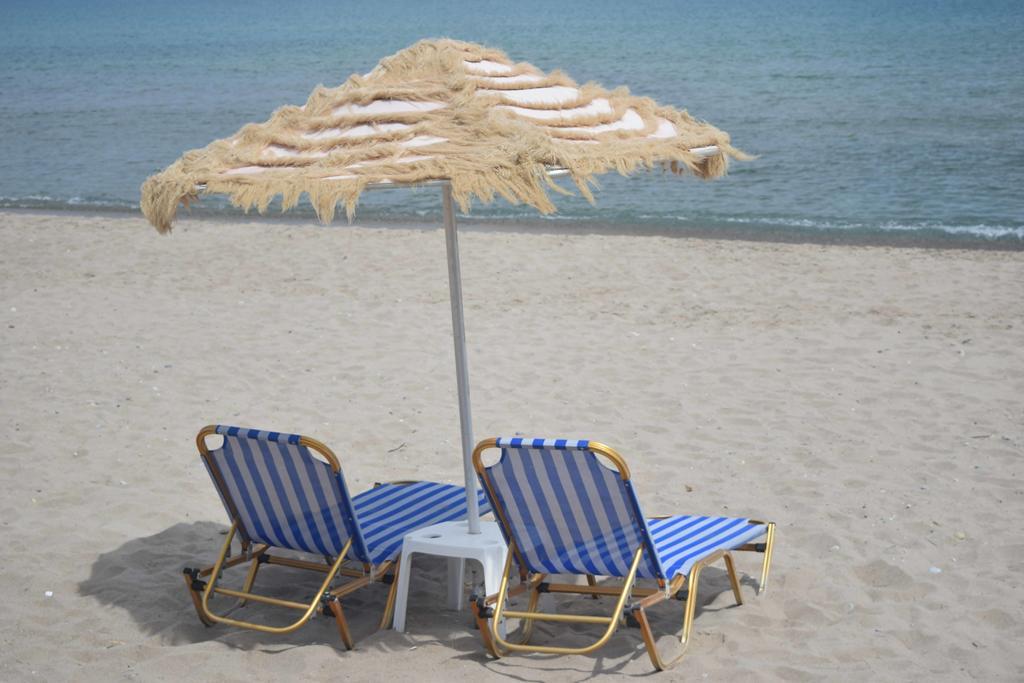 Mesogios Beach Korfalonas Exterior foto